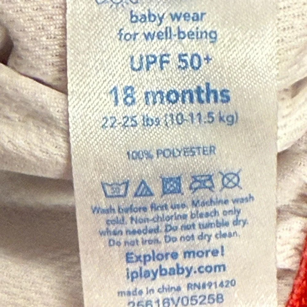 18M Red Swim Diapers